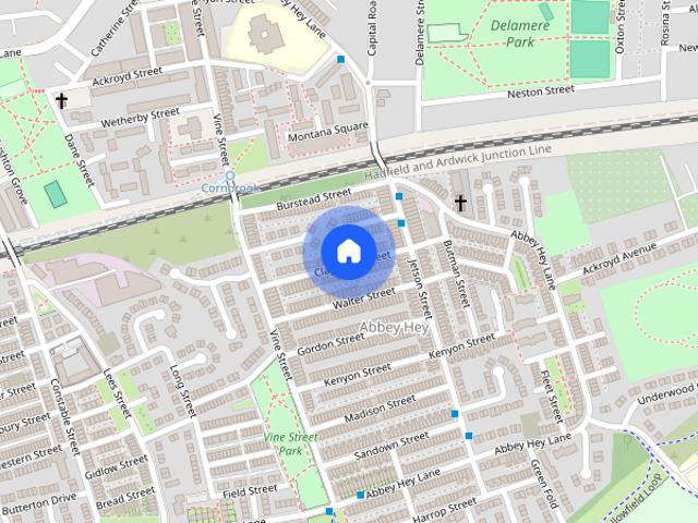 House for rent in Georgia, Greater Manchester