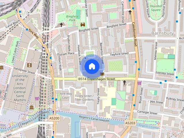 Apartment for rent in Islington, Barnsbury