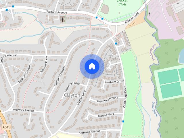 House for rent in Clayton, Butterton