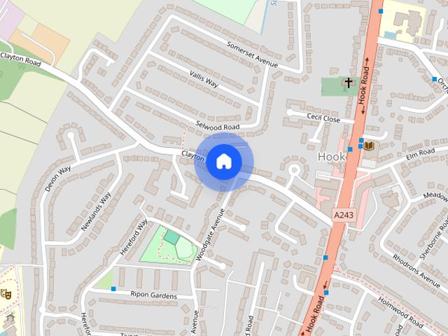 House for rent in Hook, Greater London