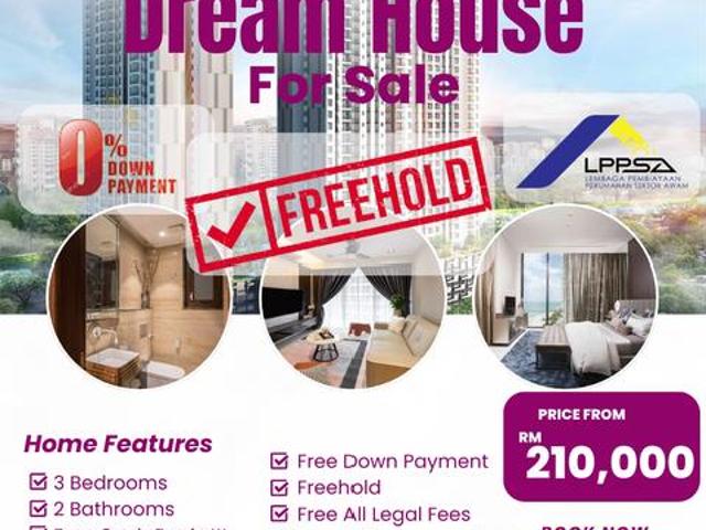 Apartment for sale in Klebang Besar