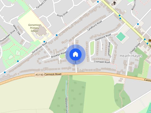 House for rent in Heath Hayes and Wimblebury, Chadsmoor