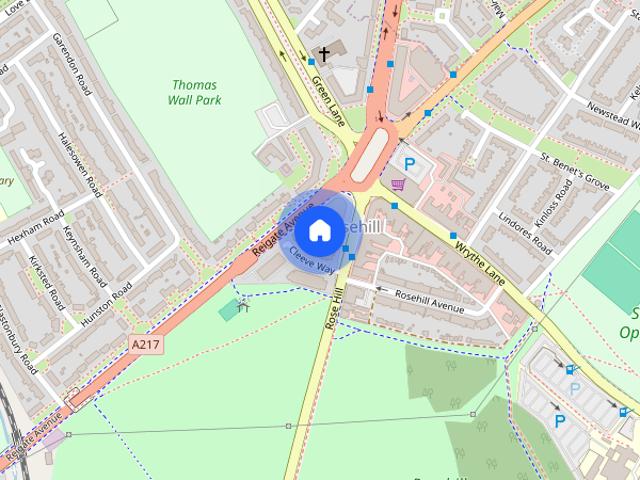 Apartment for rent in Rosehill, Greater London