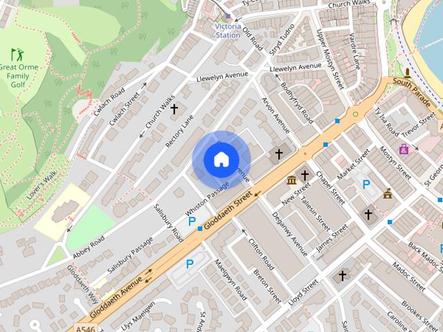 Apartment for rent in Llandudno