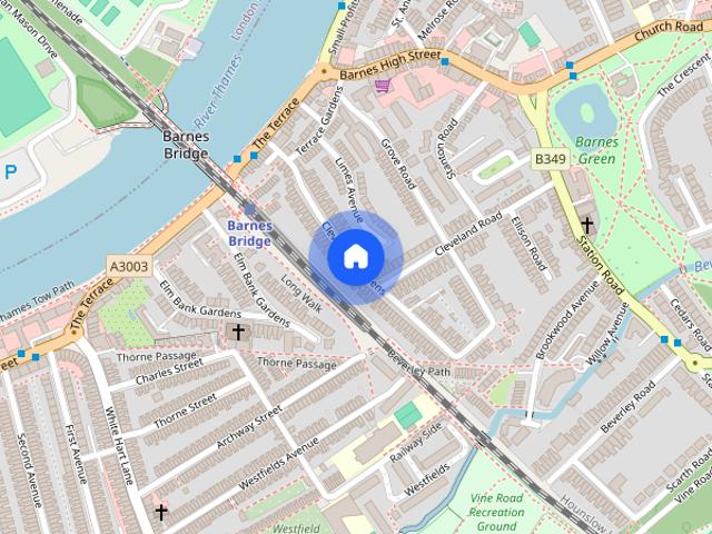 House for rent in Mortlake, Greater London