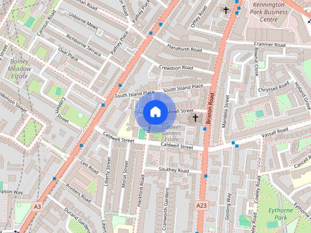Apartment for rent in Oval, Greater London