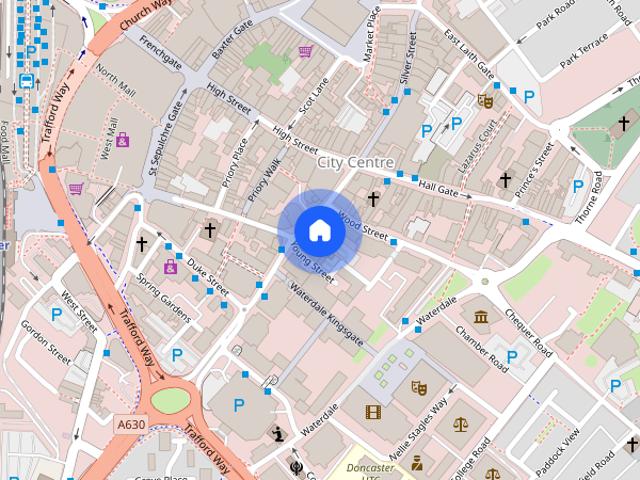 Apartment for rent in City Centre, Doncaster