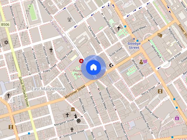 Apartment for rent in Fitzrovia, Fitzrovia