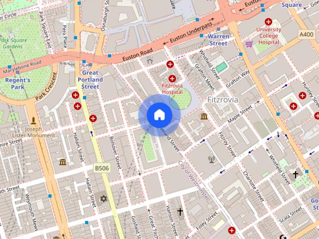 Apartment for rent in Fitzrovia, East Marylebone