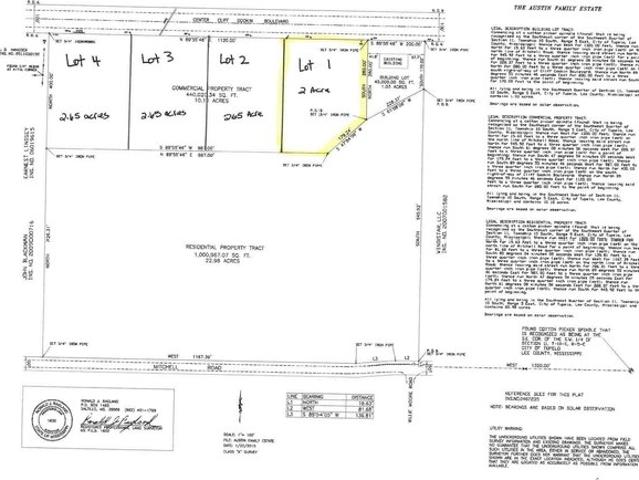 Land for sale in Belden, Mississippi