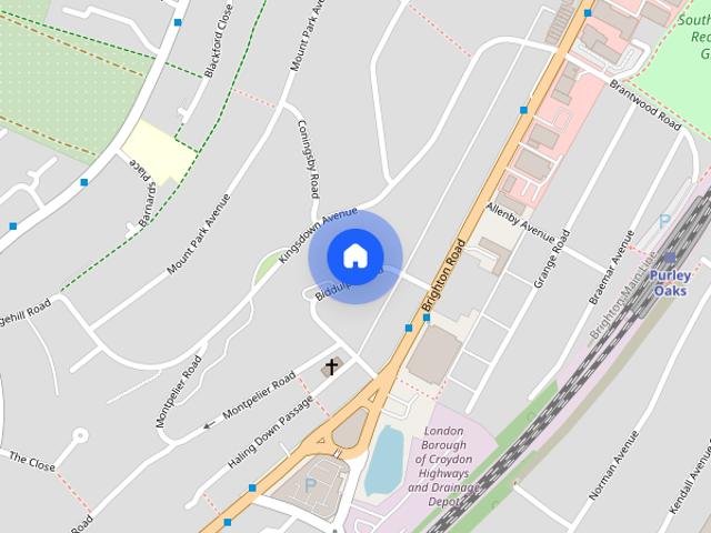Apartment for rent in London Borough of Croydon, Purley