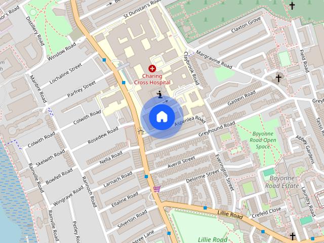 Room for rent in London Borough of Hammersmith and Fulham, Greater London