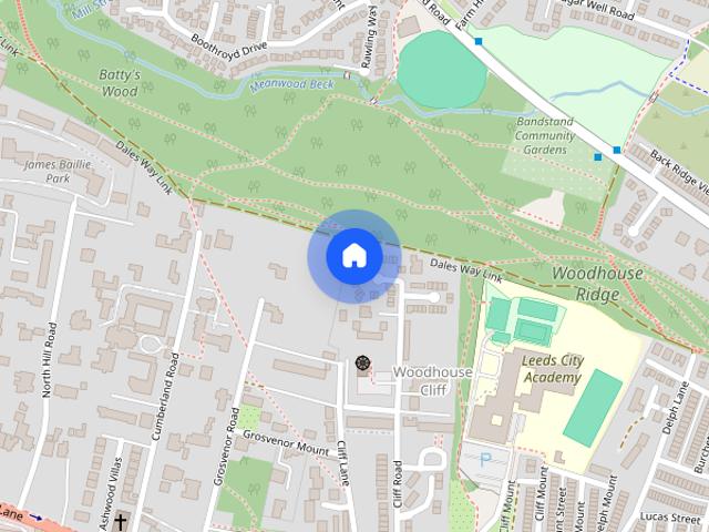 Apartment for rent in Woodhouse Cliff, Leeds