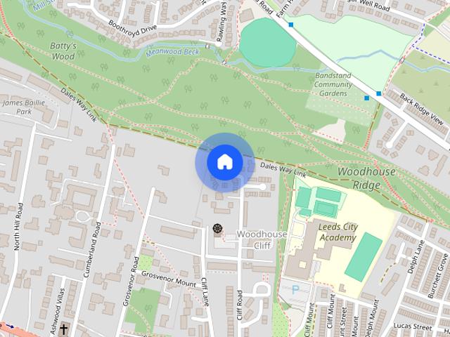 House for rent in Woodhouse Cliff, Leeds