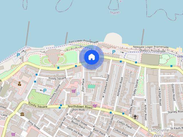 House for rent in Cliftonville West, Acol