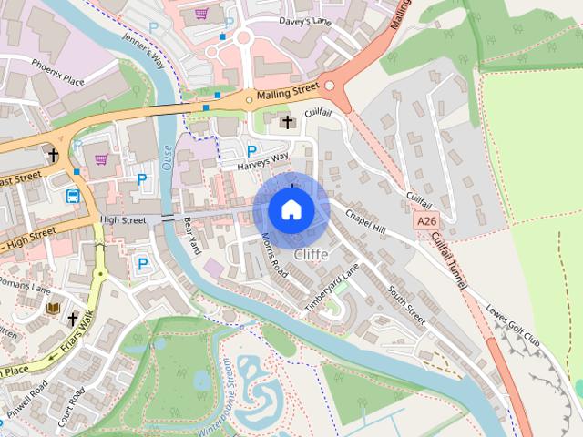 Apartment for rent in Lewes, Iford