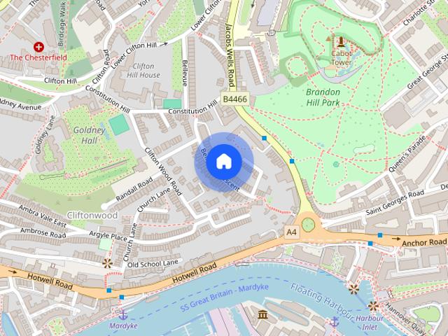 Apartment for rent in Cliftonwood, Bristol