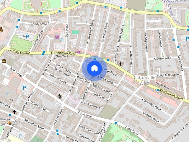House for rent in Cliftonville West, Acol