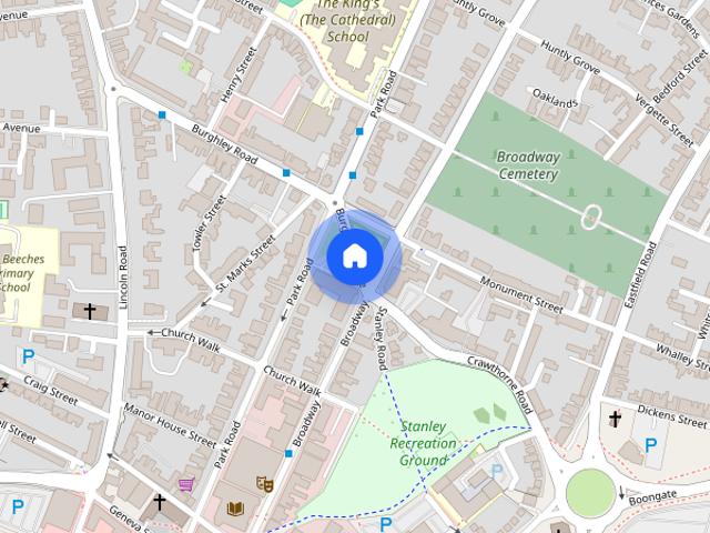 Apartment for rent in Eastgate, Peterborough