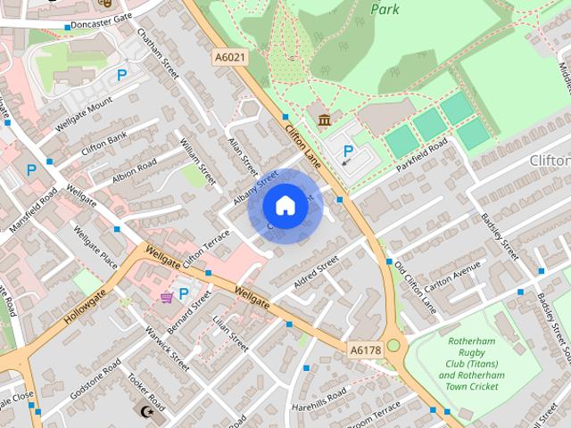 House for rent in Rotherham, Clifton
