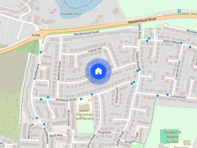House for rent in Dedworth, Windsor