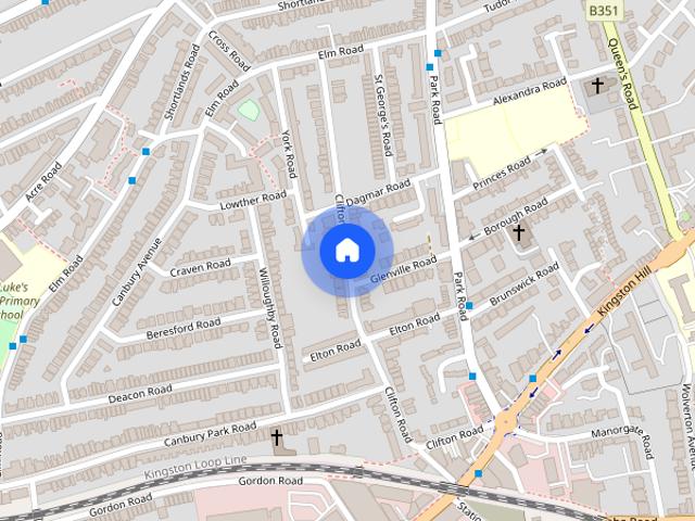House for rent in Kingston Upon Thames, Norbiton