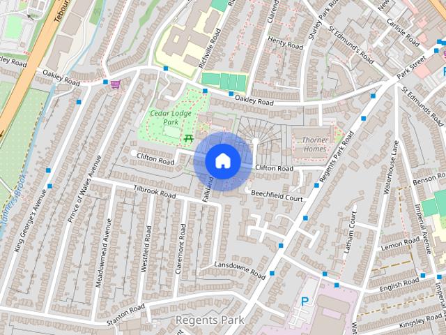 Apartment for rent in Southampton, Regents Park