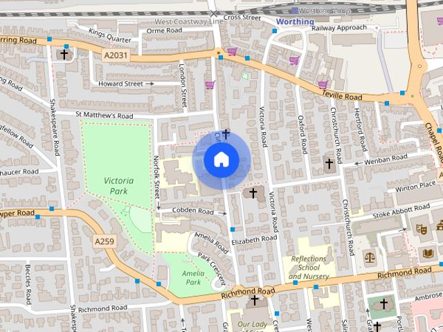 House for rent in Worthing, West Sussex