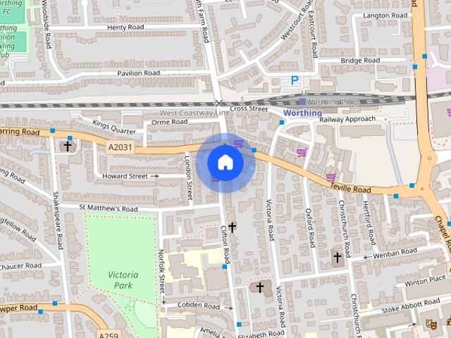 Apartment for rent in Broadwater, Worthing