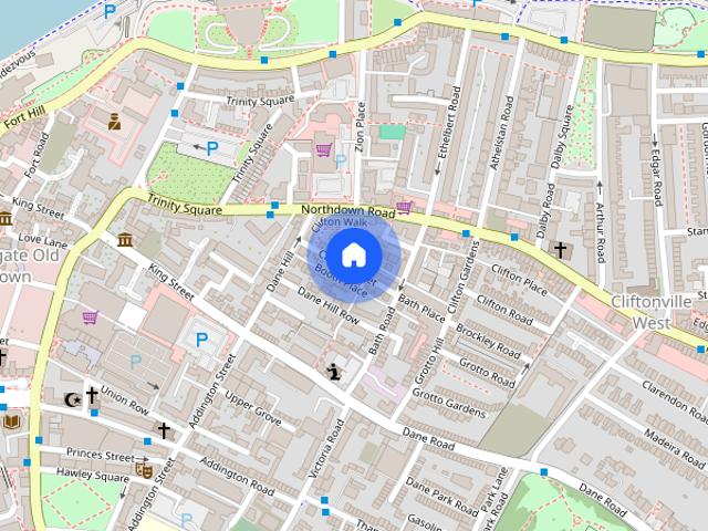 House for rent in Cliftonville West, Acol