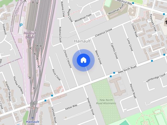 House for rent in Ilford, Hainault