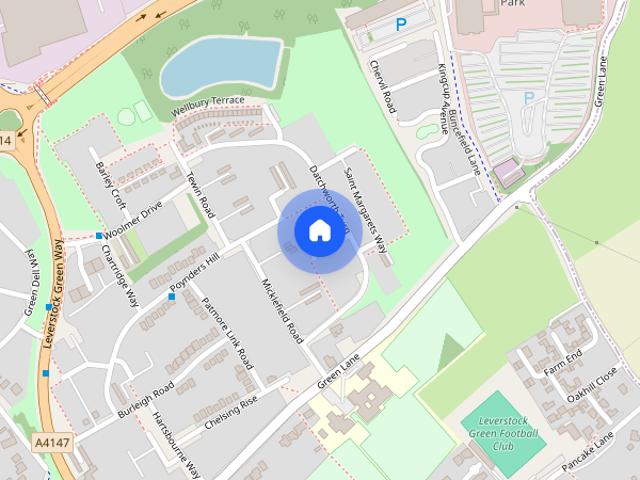 House for rent in Leverstock Green, Dacorum