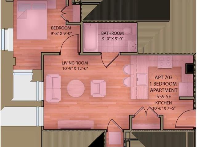 Apartment for rent in Newark, New Jersey