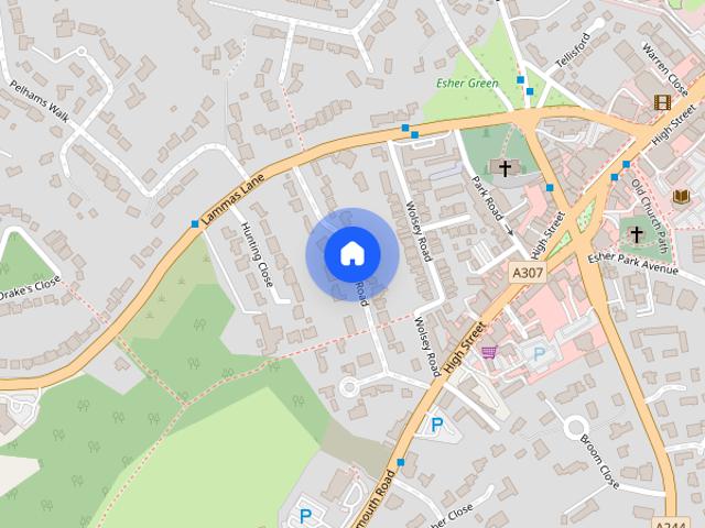 House for rent in Lower Green Esher, Blackhills