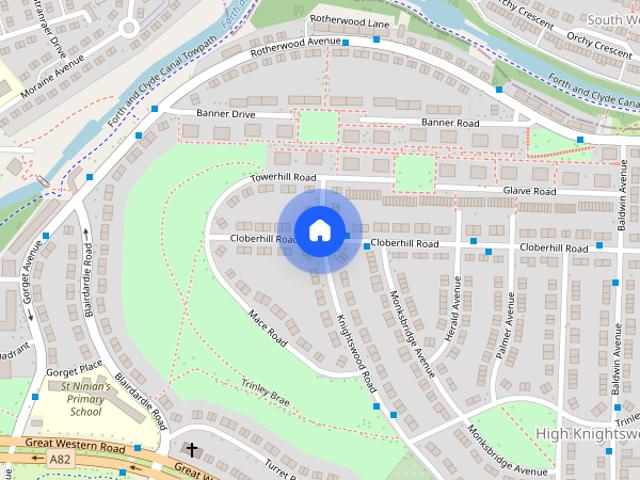 Apartment for rent in Knightswood, Scotland