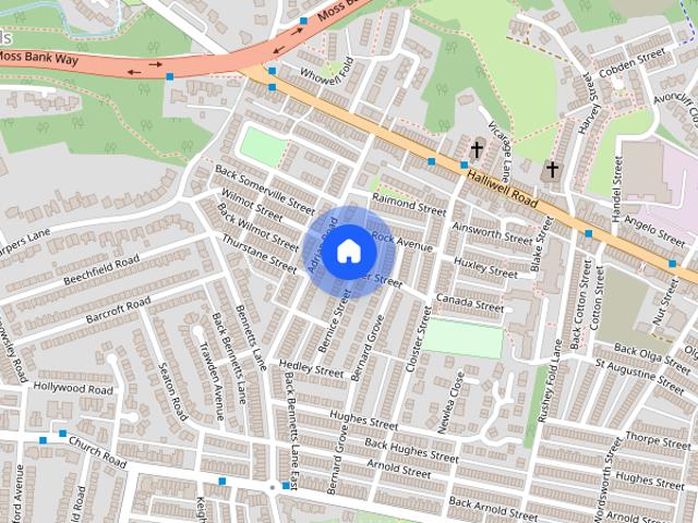 Apartment for rent in Lee Bank, Greater Manchester
