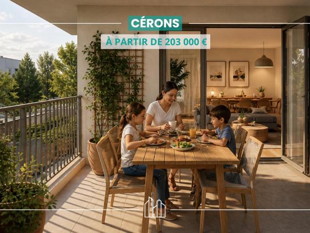 Appartement vente à Langon, Cérons