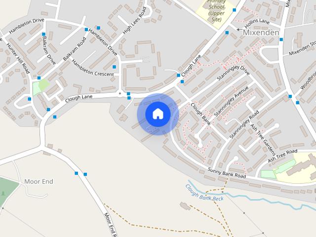 House for rent in Mount Tabor, West Yorkshire