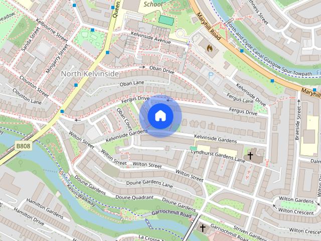 Apartment for rent in North Kelvinside, Glasgow