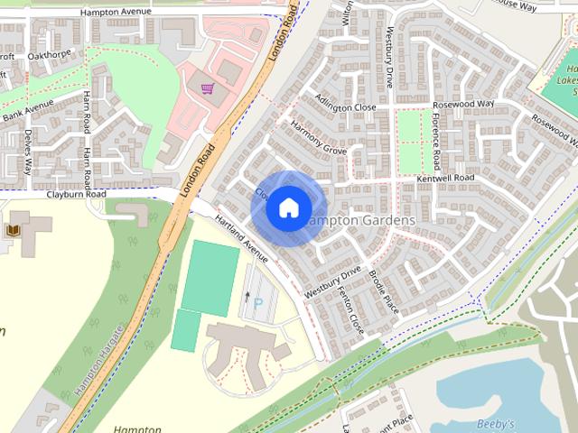House for rent in Hampton Gardens, Peterborough