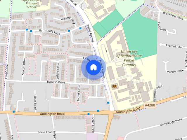 Room for rent in De Parys, Bedford