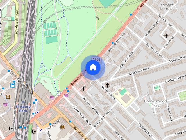 Apartment for rent in Brownswood Park, Greater London