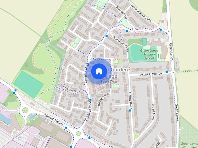 House for rent in Stanborough, Fretherne