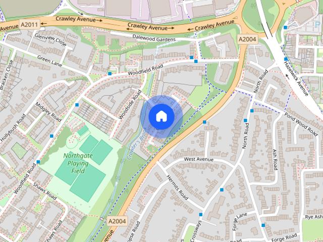 House for rent in Three Bridges, Glynde