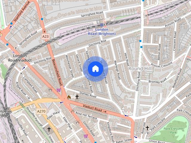 House for rent in Round Hill, Brighton & Hove