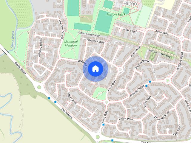 House for rent in Hilton CP, South Derbyshire