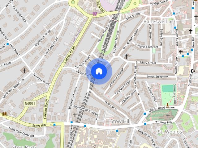 Apartment for rent in Stow Hill, Wales