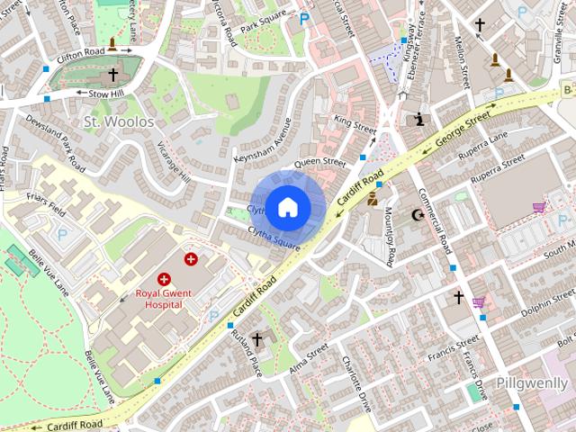Apartment for rent in Stow Hill, Wales
