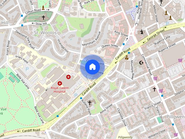 Apartment for rent in Stow Hill, Wales