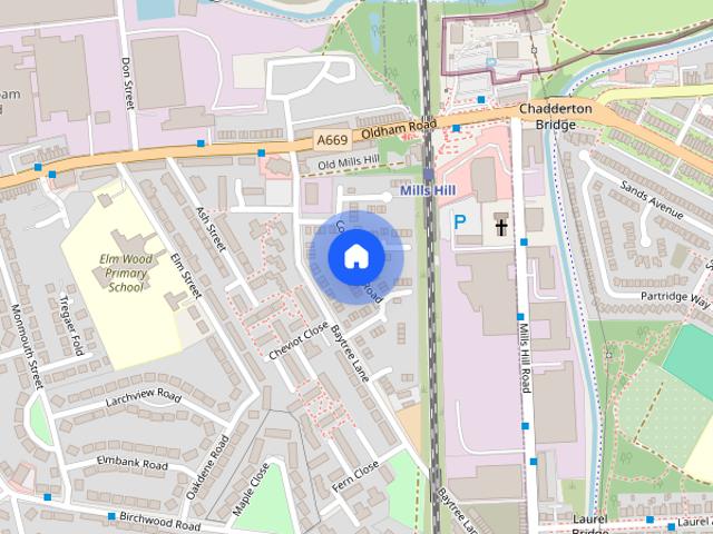 House for rent in Burnedge, Greater Manchester